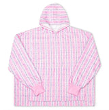 Floral Stripes Plush Cozy