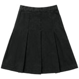Denim Pleated Skirt