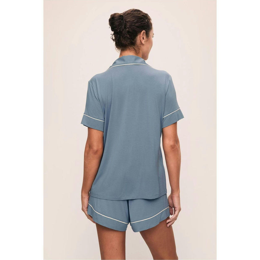Gisele TENCEL Modal Relaxed Short PJ Set, Blue