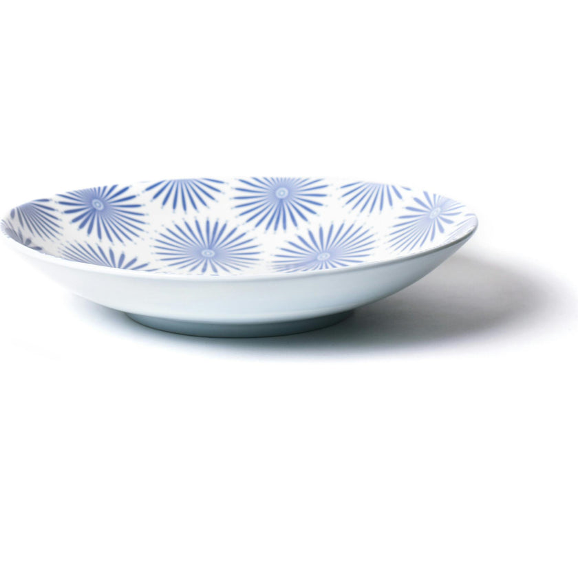 Iris Blue Burst Pip Mix Pasta Bowls
