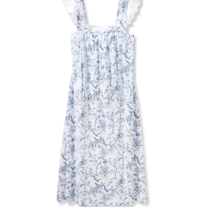 Women's Pima Clara Nightgown in Timeless Toile