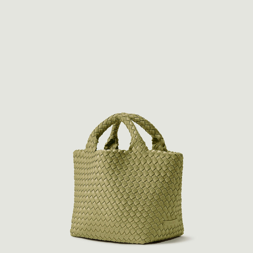 St. Barths Small Tote | Bottle Green