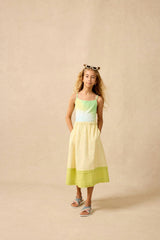 Organic Picnic Skirt in Buttercup