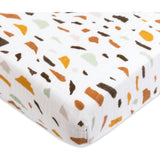 Organic Muslin Cotton Mini Crib Sheet