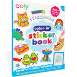 Stickiville Color-In' Sticker Book: Cute-A-Licious Doodles