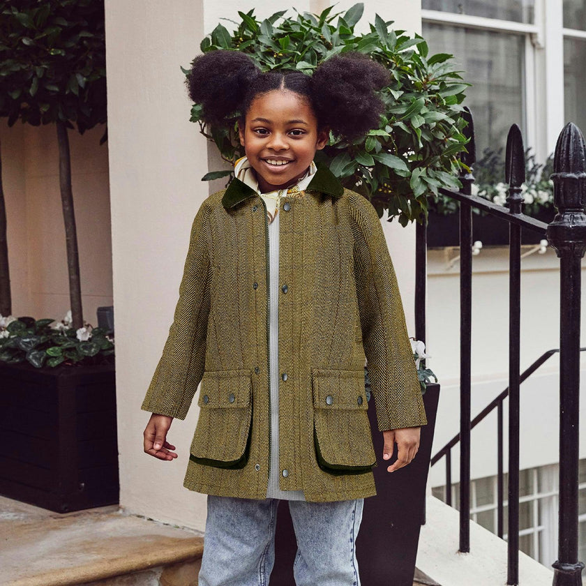 Lyall Greenbelt Tweed Coat - Sand