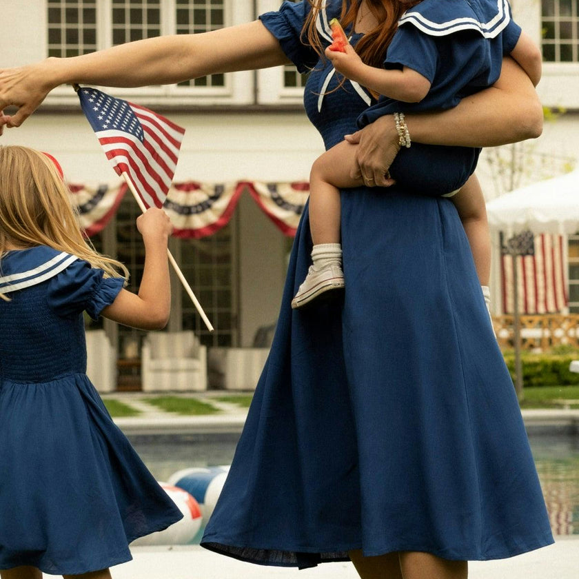 Alice Dress in Sailor Navy