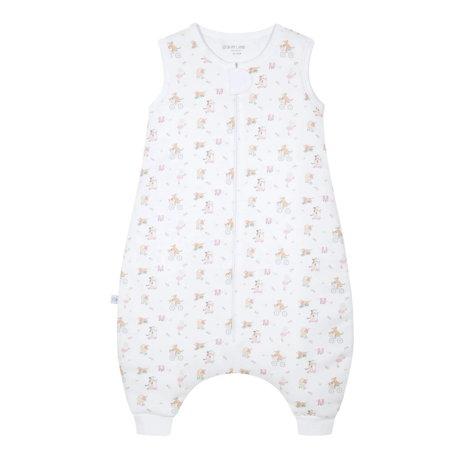 Roller Pups Girl Pima Cotton Sleep Sack