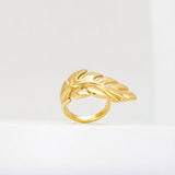 Leaf Wrap Ring