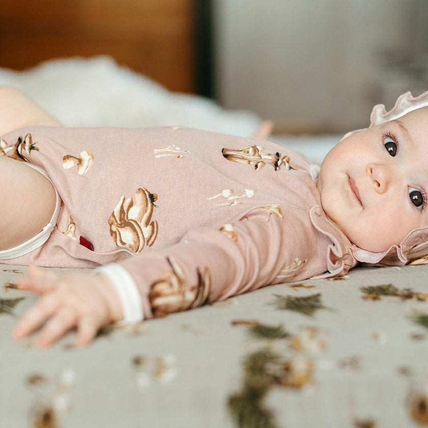 Mushroom Organic Cotton Bonnet