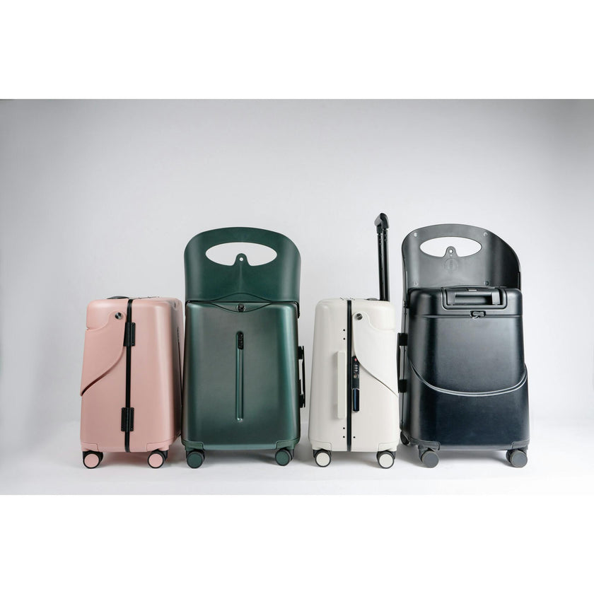 MiaMily 18-Inch Ride-On Trolley Carry-On Luggage