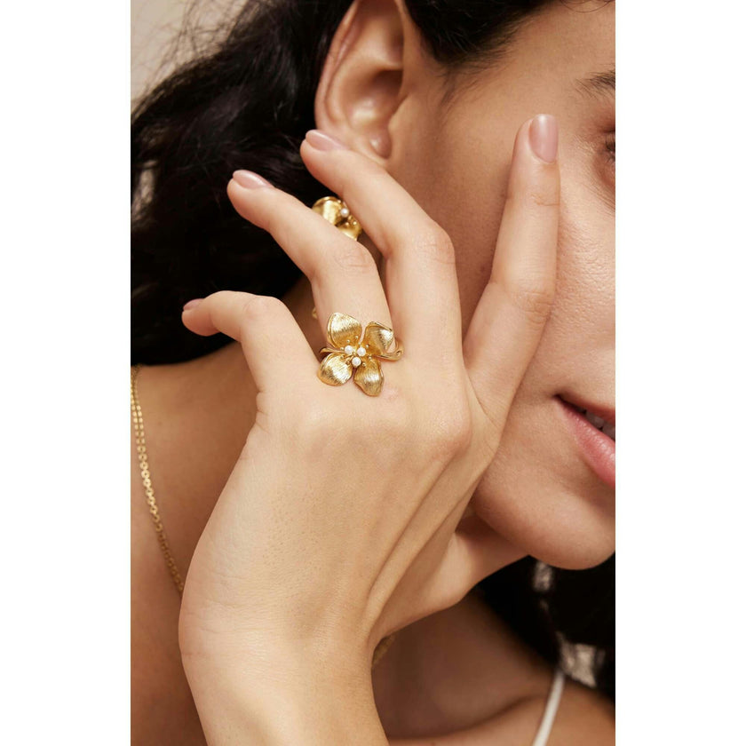 Iris Blossom Ring