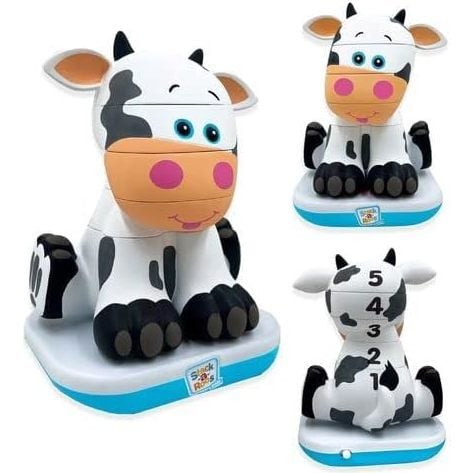 Stack-a-Roos Pals Nesting Stacking Baby Toy w/ Lights & Sounds: Baby