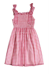 Mini Rayna Dress in Red Gingham