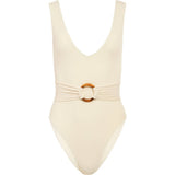 Women's Cream Rib Kim One-Piece