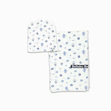 Milk & Cookies Original Bamboo Swaddle & Beanie Set