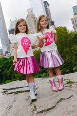 Best Friends Ruffle Sleeve T-Shirts