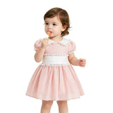 Light Pink Odette Bow-Back Dress