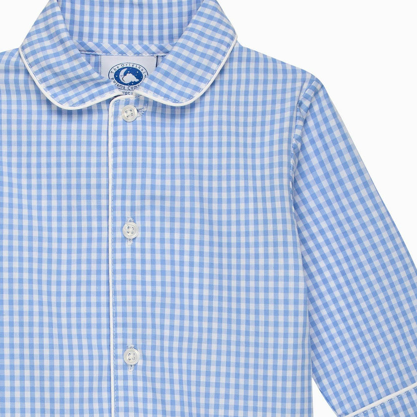 Gingham All-In-One in Blue