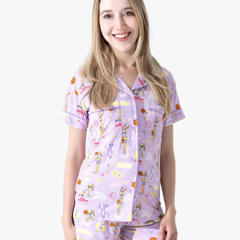 Lola Bunny Bamboo Women's Pajama Short Set
