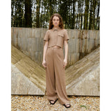 Women's Evelyn Top, Tan