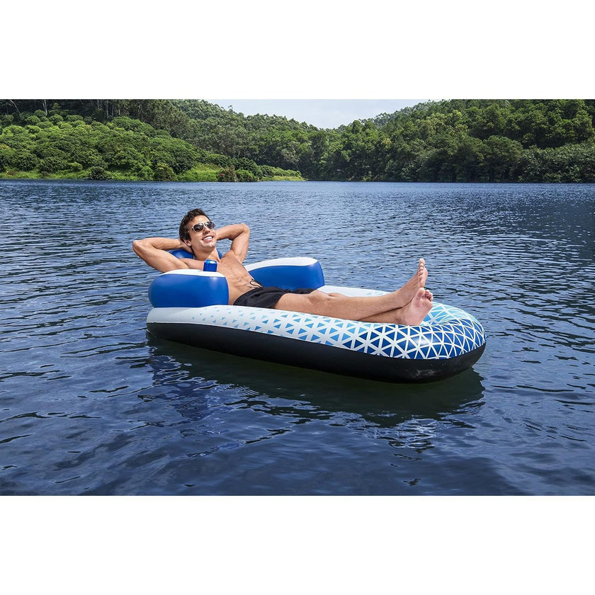 Hydro Force: Indigo Wave Pool Lounge 72" x 42"