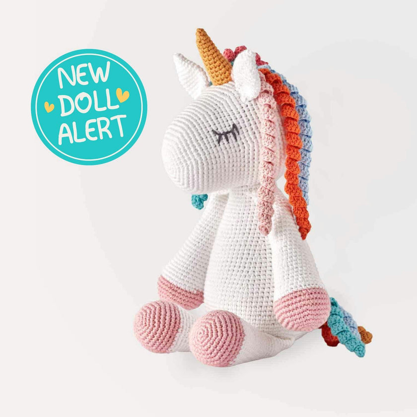 Unicorn Stuffed Doll | Lovey For Babies