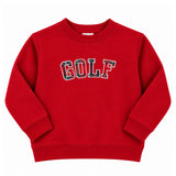 Adult Plaid GOLF Sweatshirt