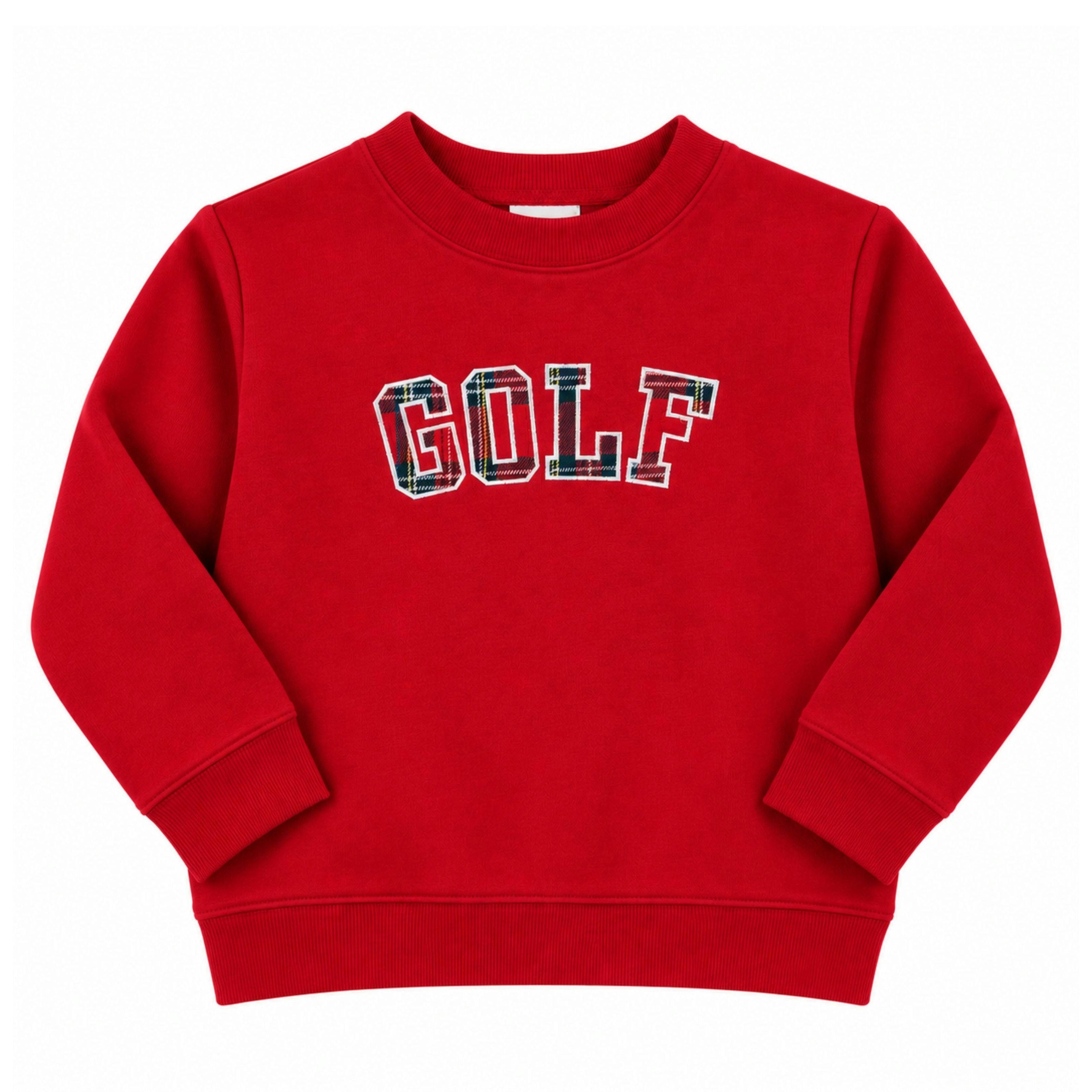 Plaid GOLF Sweatshirt