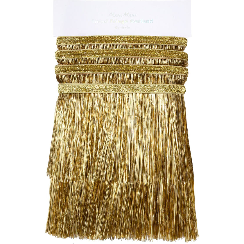 Tinsel Fringed Garlands