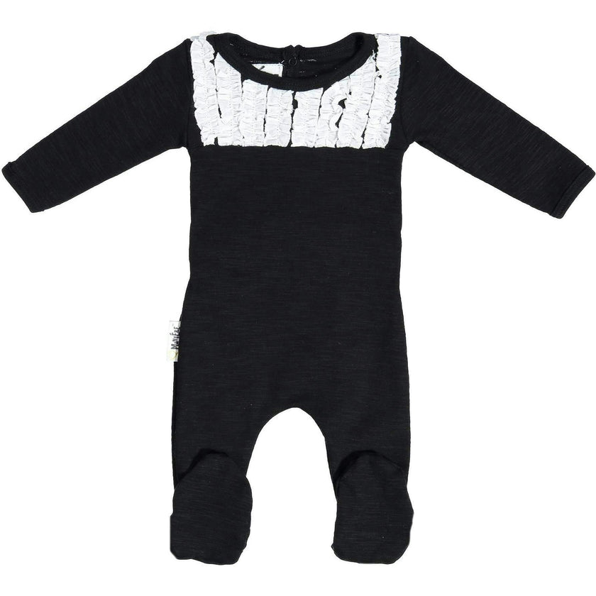 Tux Ruffle Footie