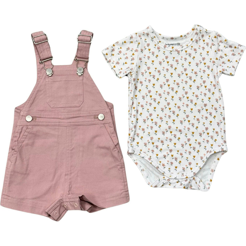 Cotton Overalls Set