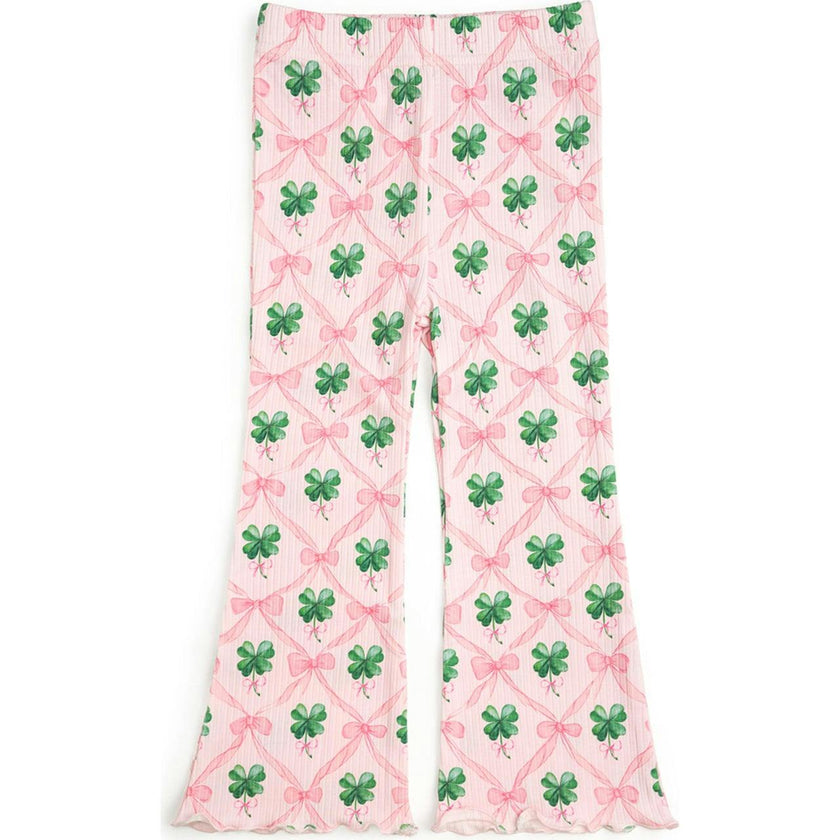 Coquette Clover St. Patrick's Day Flare Legging