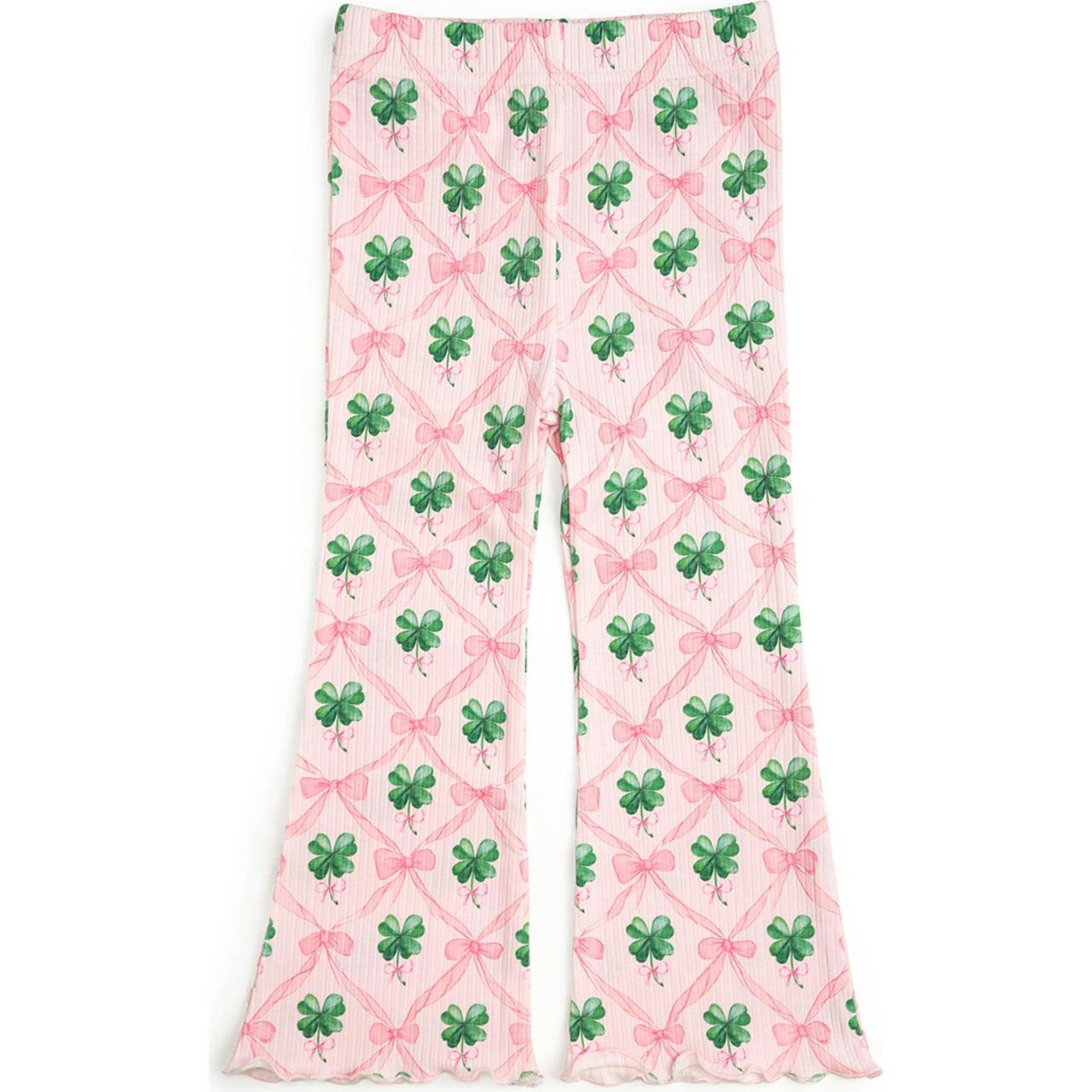 Coquette Clover St. Patrick's Day Flare Legging