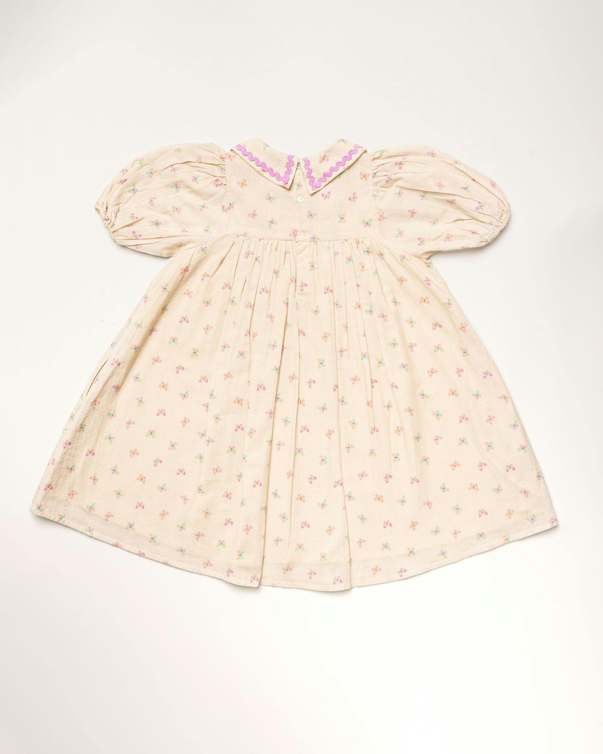 Beth Dress - Butterfly print