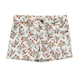 Girl's Printed Twill Shorts Ebba Viney Floral