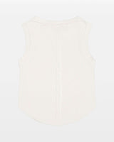 Ribbed Exposed Seam Tank Top