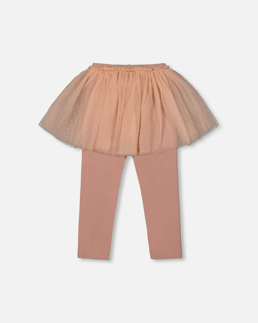 Leggings with Tulle Skirt