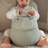 Kids Handcrafted Braided Cord Basket