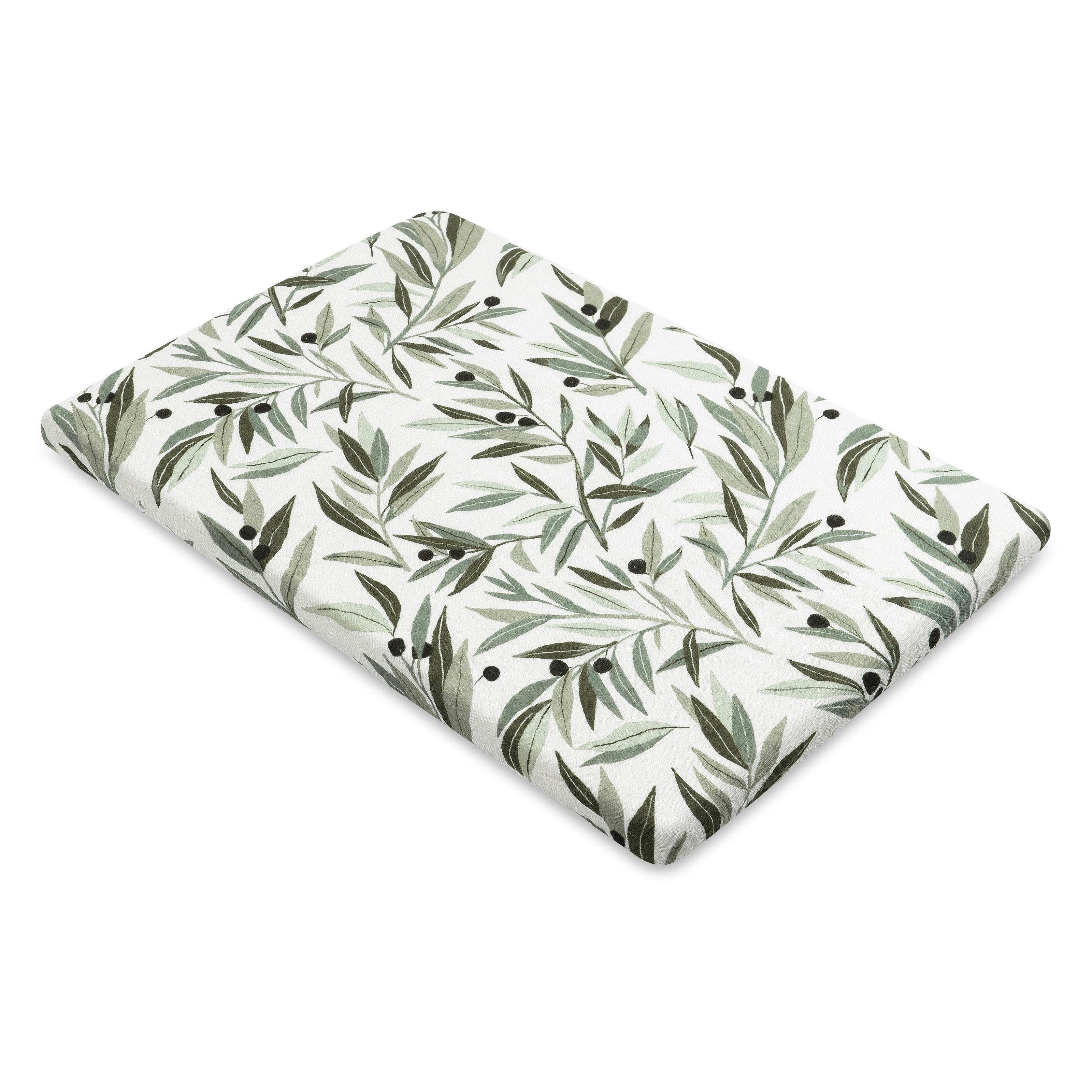 Babyletto All-Stages Bassinet Sheet in GOTS Certified Organic Muslin Cotton