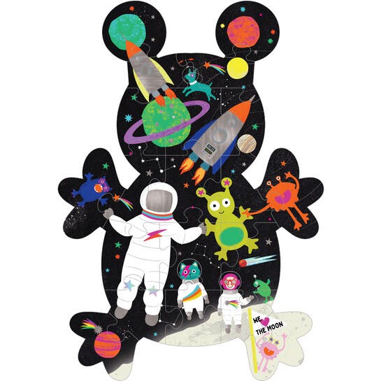 Space 20pc "Alien" Shaped Jigsaw