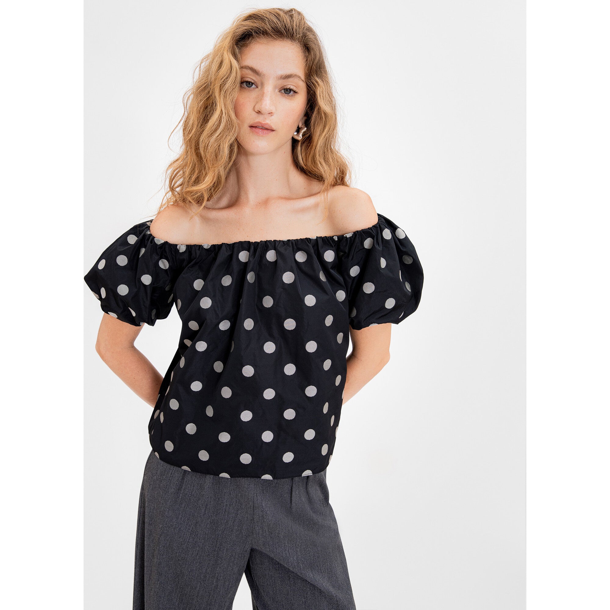 Women's Amaris Top, Dots
