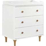 Lolly 3-Drawer Changer Dresser with Removable Changing Tray