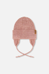 Baby Mid-Season Knit Hat Dusty Pink