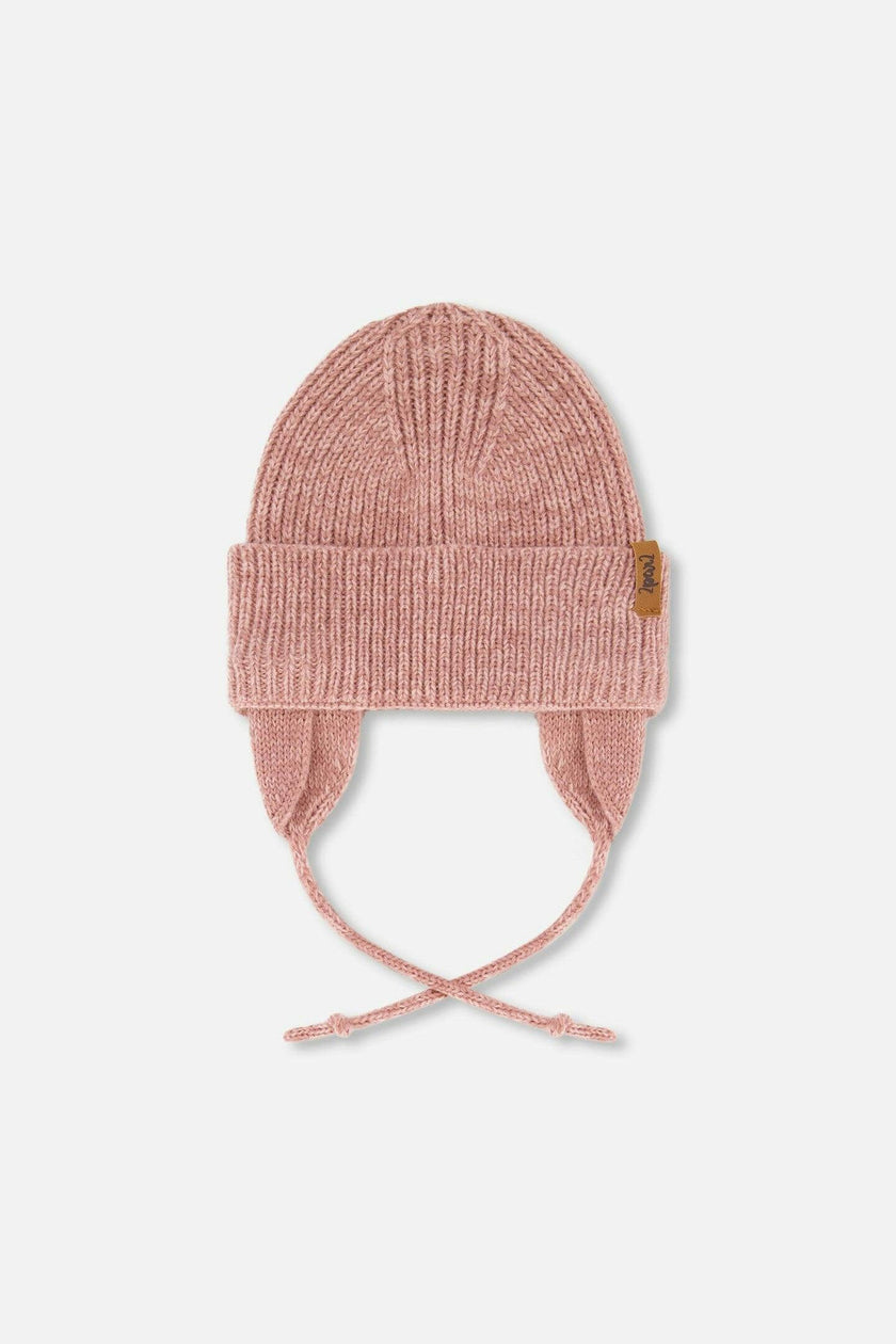 Baby Mid-Season Knit Hat Dusty Pink