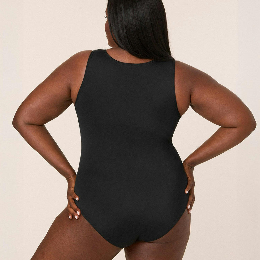 The Malibu One Piece - Eco Nylon - Black - Classic