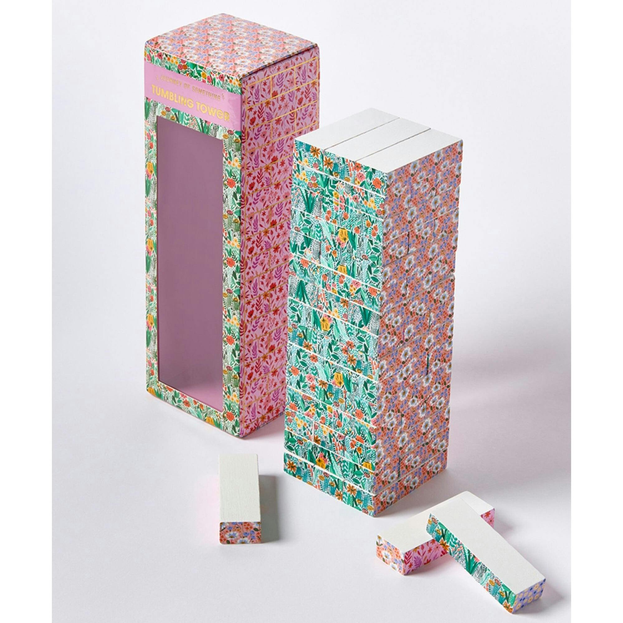 Floral Tumbling Tower