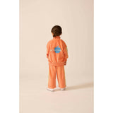 Velour Track Jacket in Sunset Serenade