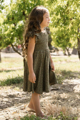 Mini Hattie Dress in Woodland Floral