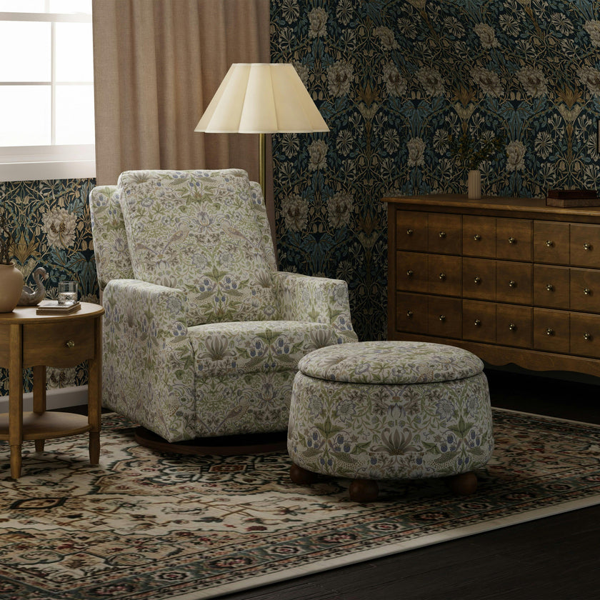 Namesake Morris & Co. x Namesake Tuffet Storage Ottoman